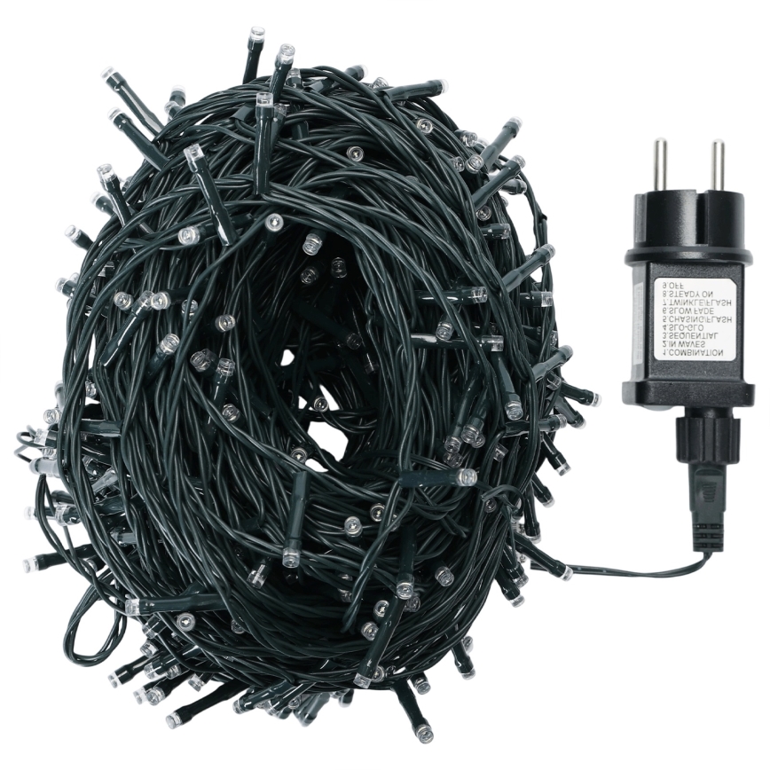 Aigostar - LED външна коледна гирлянда 300 LED 30 м IP44 многоцветна