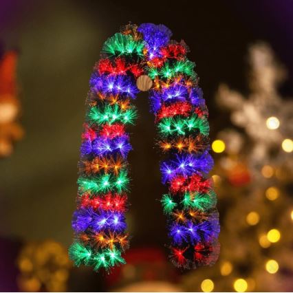 Aigostar - LED RGBY Външна коледна украса 112xLED/3,6W/230V 2m IP44