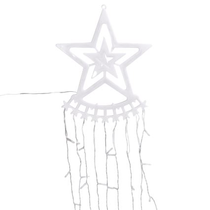 Aigostar - LED външна коледна украса 350xLED 3,5m IP44 многоцветна