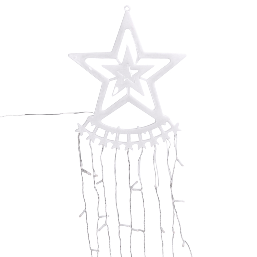 Aigostar - LED външна коледна украса 350xLED 3,5m IP44 многоцветна