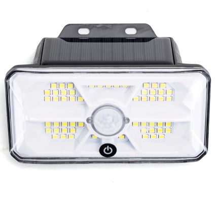 Aigostar - LED Слънчево осветление със сензор LED/3,7V 6500K 500 mAh IP65 черен