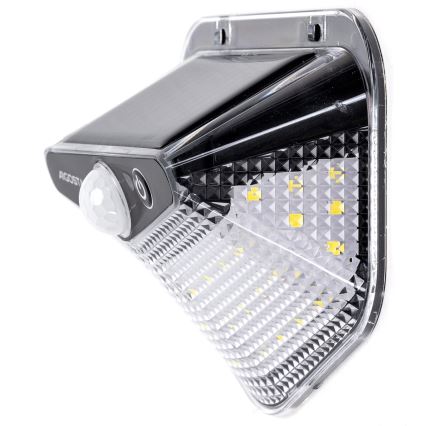 Aigostar - LED слънчево осветление със сензор LED/3,7V 6500K 500 mAh IP65 черно