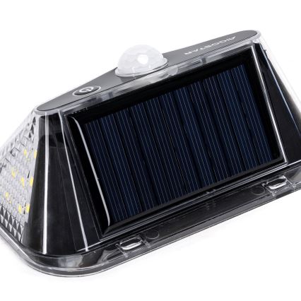 Aigostar - LED слънчево осветление със сензор LED/3,7V 6500K 500 mAh IP65 черно