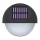 Aigostar - LED Соларен аплик LED/1W/1,2V черен 2700K IP44