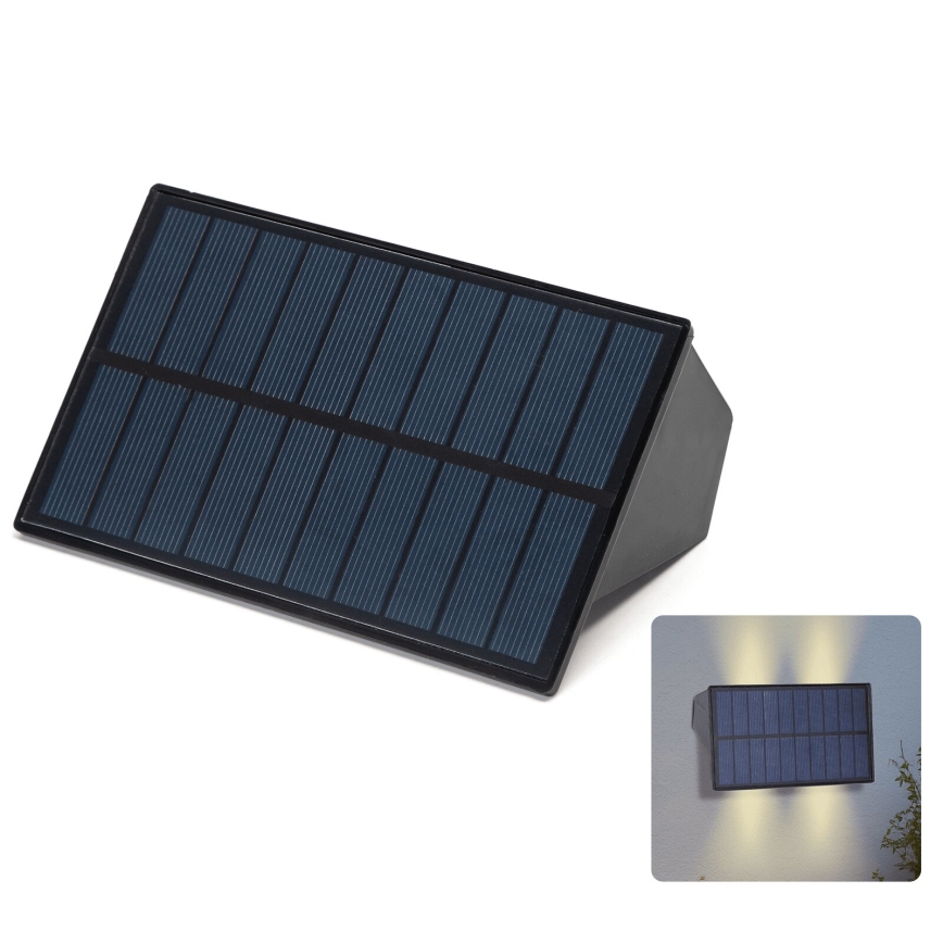 Aigostar - LED Соларен аплик LED/4W/5,5V 2700K IP44