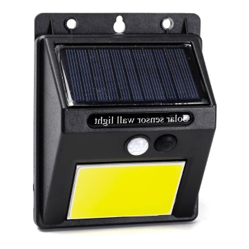 Aigostar - LED Соларен аплик със сензор LED/13W/5,5V 6500K IP65