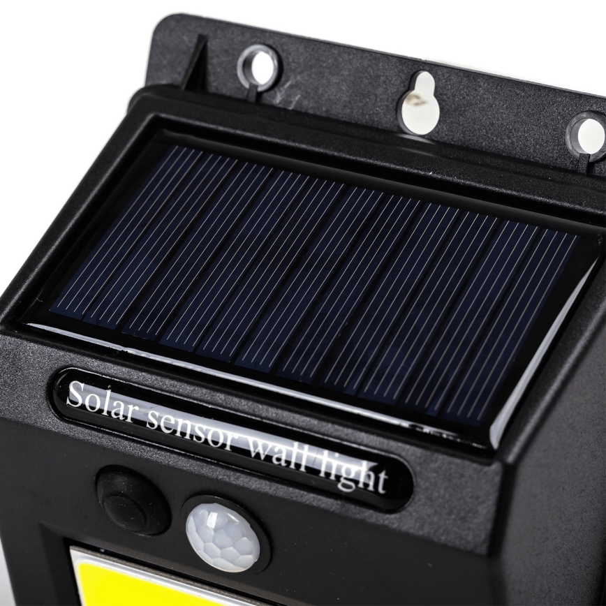 Aigostar - LED Соларен аплик със сензор LED/13W/5,5V 6500K IP65