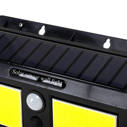 Aigostar - LED Соларен аплик със сензор LED/20W/5,5V 2400 mAh 6500K IP65
