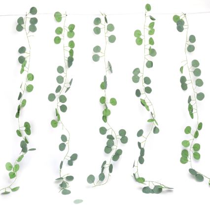 Aigostar - LED соларна верига 70xLED/4x1м IP65 300 mAh топла бяла евкалипт