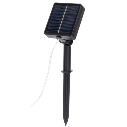 Aigostar - LED соларна верига 70xLED/4x1m IP65 300 mAh топла бяла бръшлян
