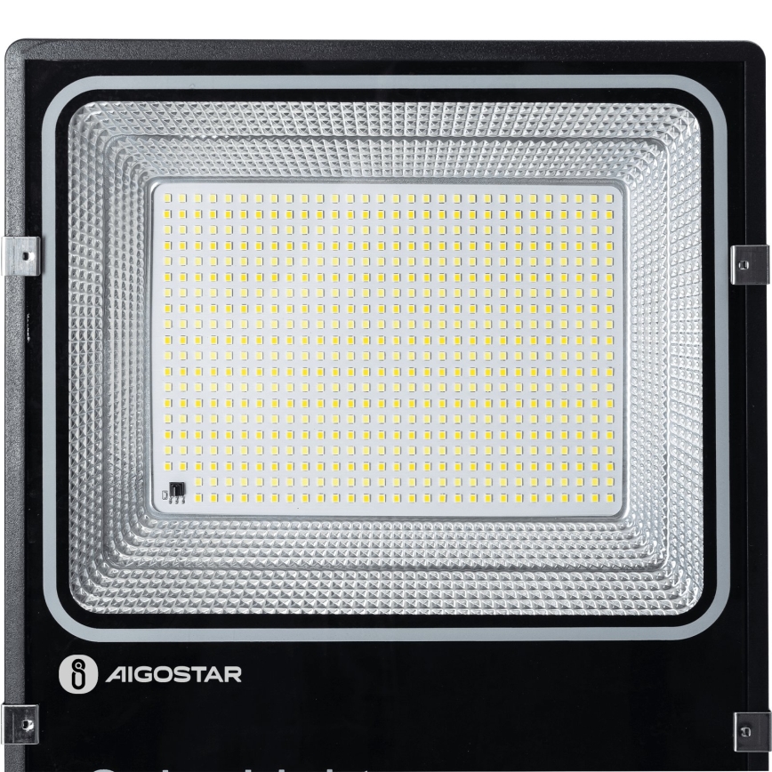 Aigostar - LED соларен прожектор LED/200W/3,2V 3600mAh 3000K/4000K/6500K IP66 + дистанционно управление