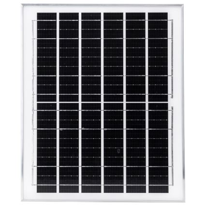 Aigostar - LED соларен полилей със сензор 2xLED/70W/12V 12000 mAh 6500K Ø 23,5 см + дистанционно управление