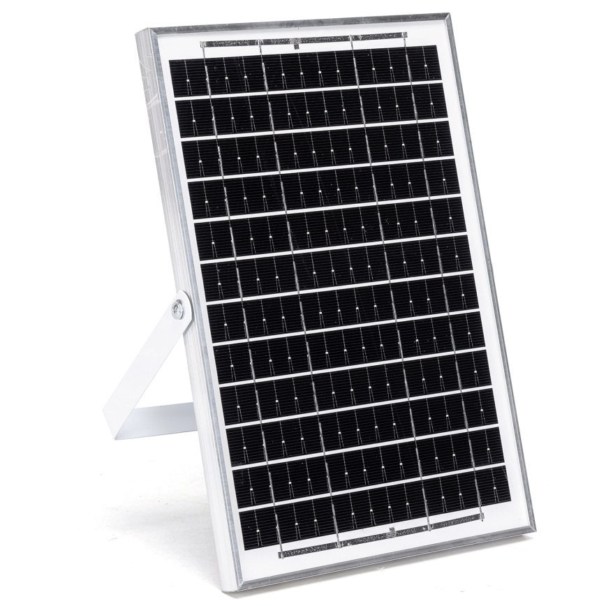 Aigostar - Соларен LED полилей 2xLED/35W/12V 6000 mAh 6500K IP65, диаметър 10 см + дистанционно управление