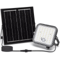 Aigostar - LED соларен прожектор с възможност за димиране и сензор LED/80W/3,4V 6500K IP66 4000 mAh + дистанционно управление