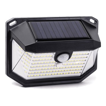 Aigostar - LED соларен стенен фенер с сензор LED/0,8W/5,5V 1200 mAh 6500K IP65
