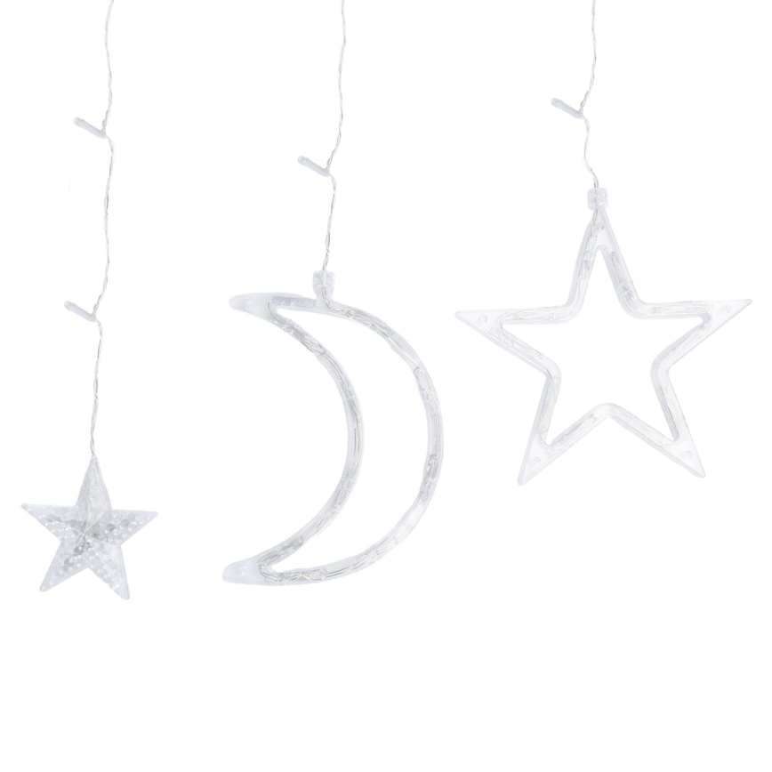 Aigostar - LED соларна гирлянда 120xLED/8 функции 3x0,6m 500 mAh IP65 топло бяло