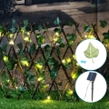Aigostar - LED соларна декорация 56xLED/2x0,4m IP65 300 mAh топло бяло ivy