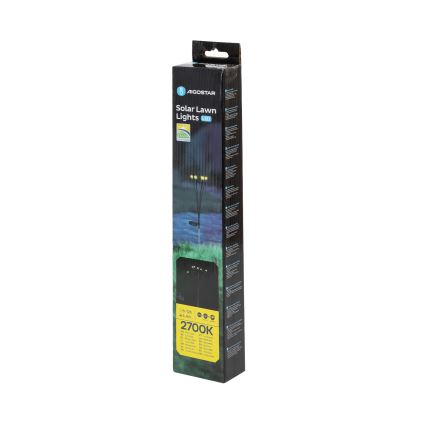 Aigostar - LED Соларна декоративна лампа LED/0,04W/1,2V 68,5 см 300 mAh 2700K IP44