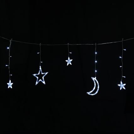 Aigostar - соларна LED гирлянда 120xLED/8 функции 3x0,6m 500 mAh IP65 студено бяло