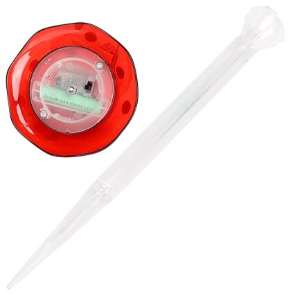 Aigostar - LED соларна лампа LED/0,006W/1,2V 100 mAh 2700K IP44 червена
