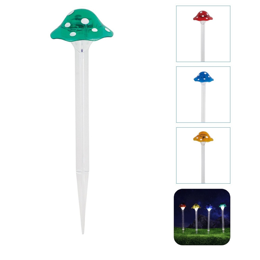 Aigostar - LED соларна лампа LED/0,006W/1,2V 100 mAh 2700K IP44 зелена