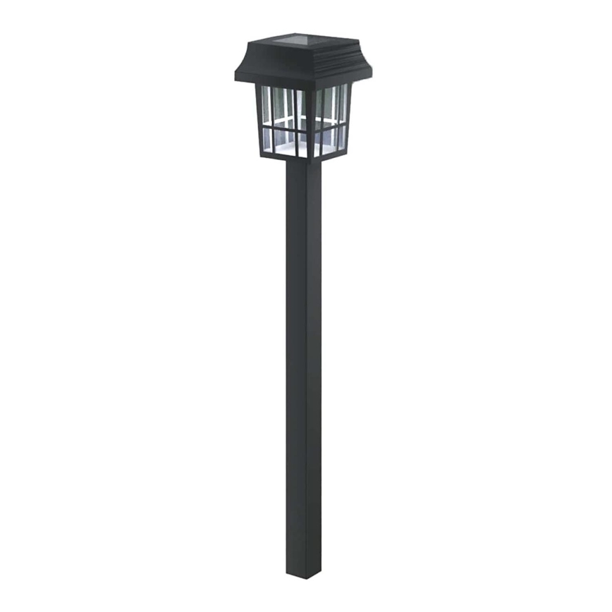 Aigostar - LED Соларна лампа LED/0,006W/1,2V 32 см 40 mAh черен 6500K IP44