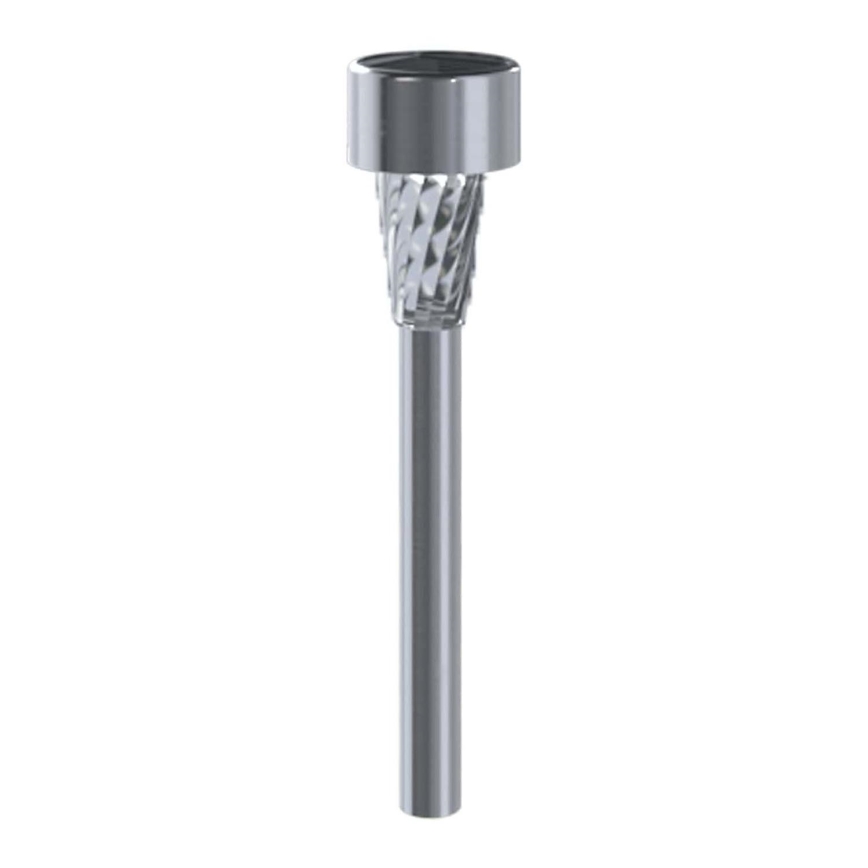 Aigostar - LED Соларна лампа LED/0,006W/1,2V 40 mAh 29,5 см матов хром 6500K IP44