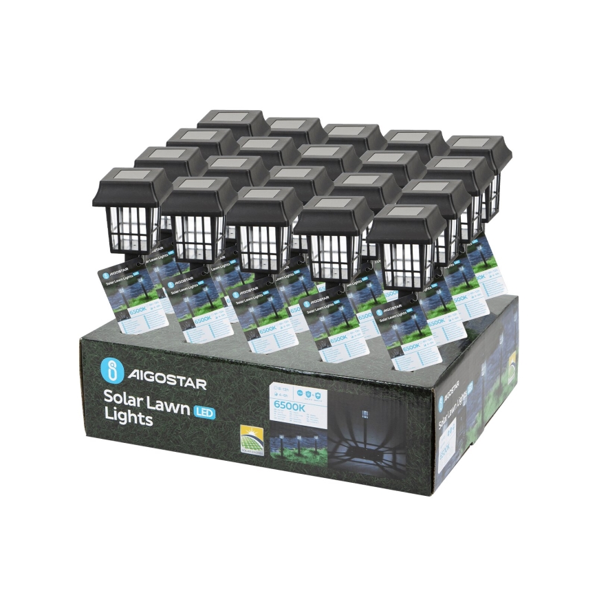 Aigostar - LED Соларна лампа LED/0,006W/1,2V 40mAh 6500K IP44