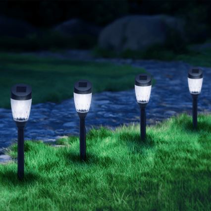 Aigostar - LED Соларна лампа LED/0,006W/1,2V 40mAh 6500K IP44 звезда