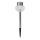 Aigostar - LED Соларна лампа LED/0,012W/1,2V 100 mAh 6500K IP44 38,4 см