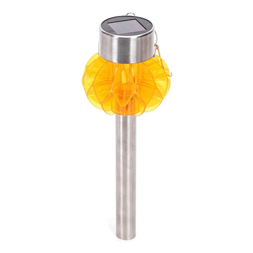 Aigostar - LED Соларна лампа LED/0,012W/1,2V 38,4 см 3000K IP44 оранжев