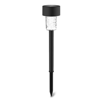 Aigostar - LED Соларна лампа LED/0,06W/2V 32,7 см 6500K IP44 черен