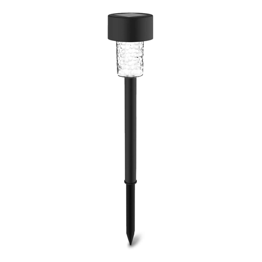 Aigostar - LED Соларна лампа LED/0,06W/2V 32,7 см 6500K IP44 черен