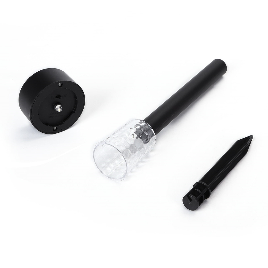 Aigostar - LED Соларна лампа LED/0,06W/2V 32,7 см 6500K IP44 черен