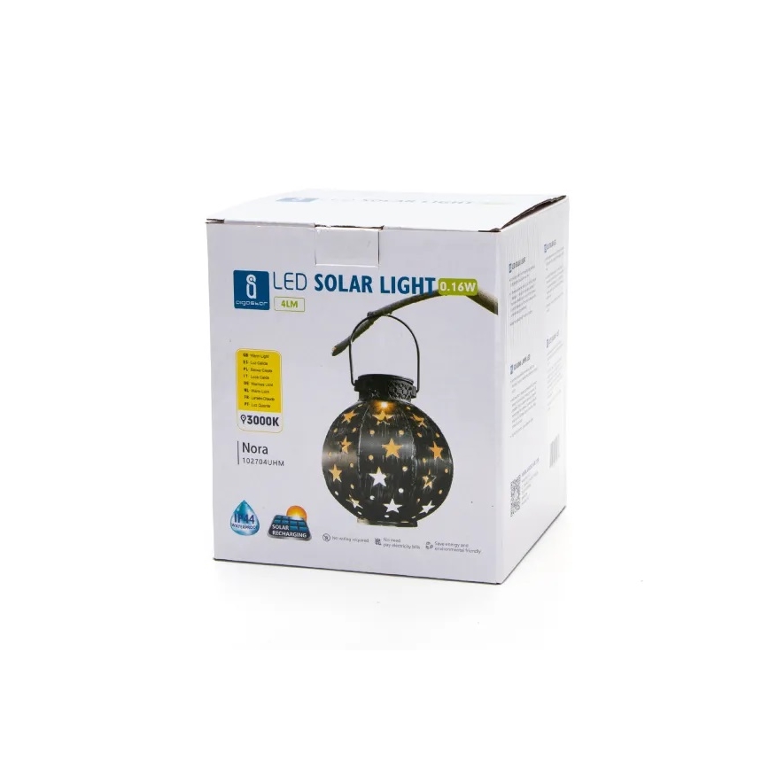Aigostar - LED Соларна лампа LED/0,16W/2V 3000K IP44 400 mAh