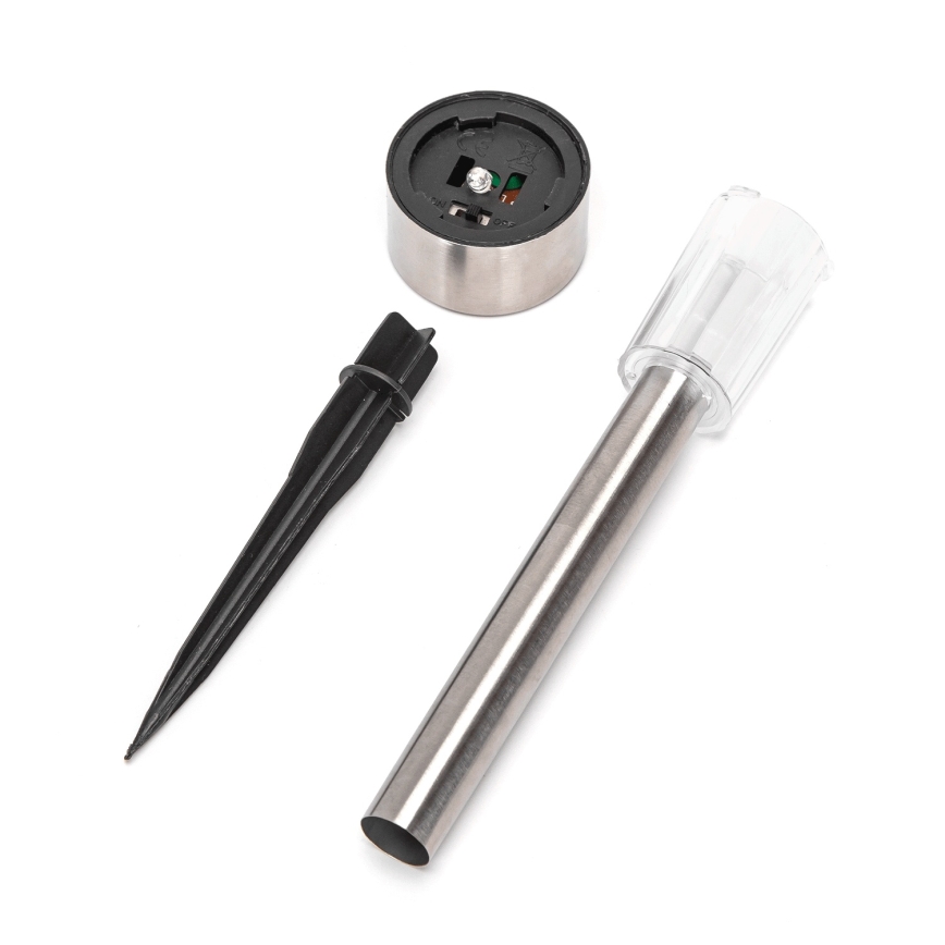 Aigostar - LED соларна лампа LED/2V IP44 40 mAh матов хром