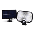 Aigostar - LED соларна лампа с датчик за движение LED/2,4W/3,7V 1800 mAh IP65