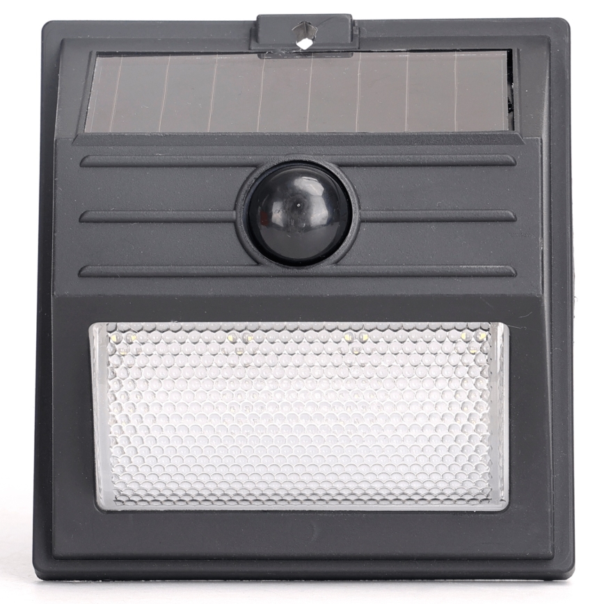 Aigostar - LED Соларна лампа с датчик LED/3,7V 6500K 500 mAh IP65 черна