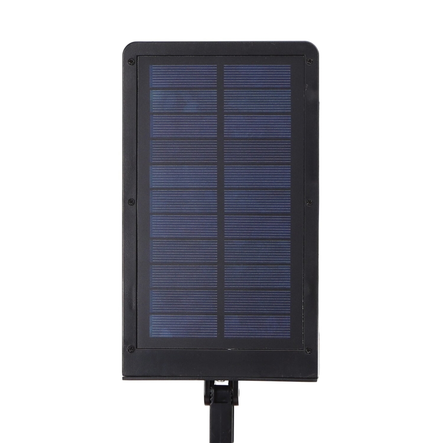 Aigostar - LED Соларна улична лампа със сензор LED/3W/3,7V1800 mAh IP44 3000/4000/5000K + дистанционно управление