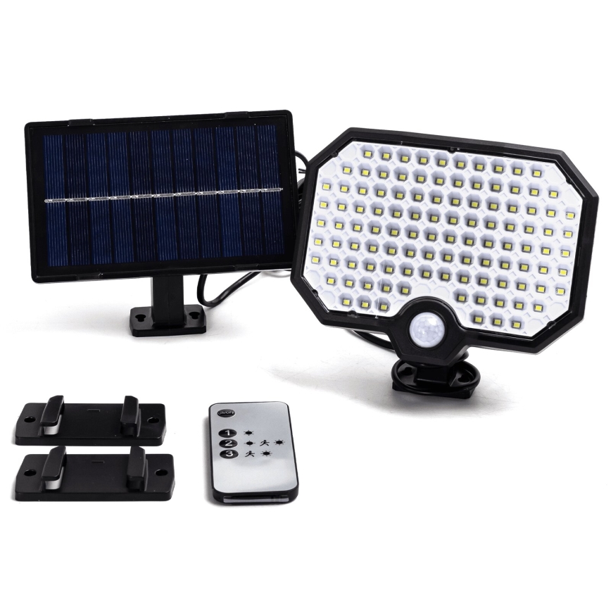 Aigostar - LED Соларна лампа със сензор за движение LED/2,4W/3,7V IP65