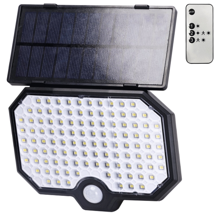 Aigostar - LED Соларна лампа със сензор за движение LED/2,4W/3,7V IP65