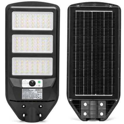 Aigostar - LED Соларна улична лампа със сензор LED/150W/3,2V 8000mAh IP65 6500K + дистанционно управление