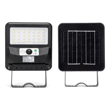 Aigostar - LED соларна улична лампа със сензор LED/50W/3,2V 1000mAh 6500K + дистанционно управление