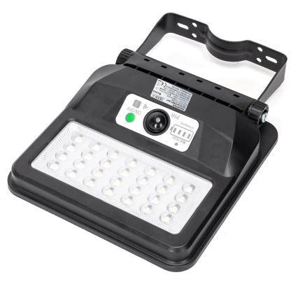 Aigostar - LED соларна улична лампа със сензор LED/50W/3,2V 1000mAh 6500K + дистанционно управление