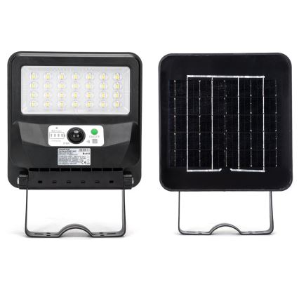 Aigostar - LED соларна улична лампа със сензор LED/50W/3,2V 1000mAh 6500K + дистанционно управление