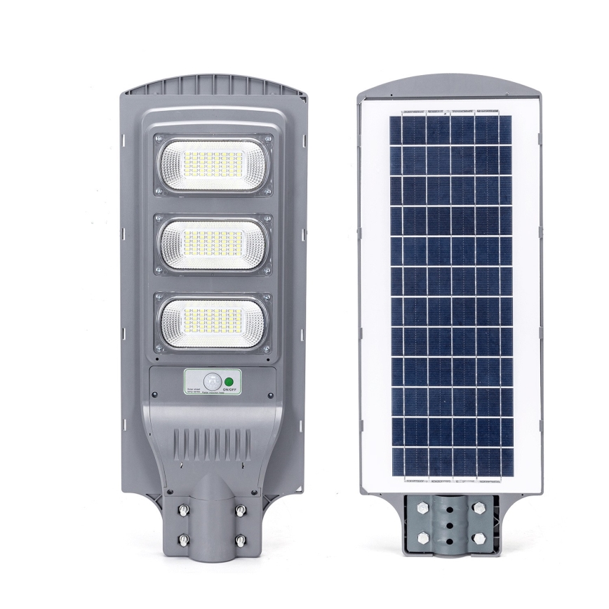 Aigostar - LED Соларна улична лампа със сензор за движение и здрач LED/150W/3,2V 15000mAh IP65 6500K + дистанционно управление