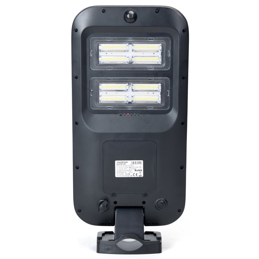 Aigostar - LED Соларна улична лампа със сензор LED/180W/4V 7500mAh IP65 + дистанционно управление