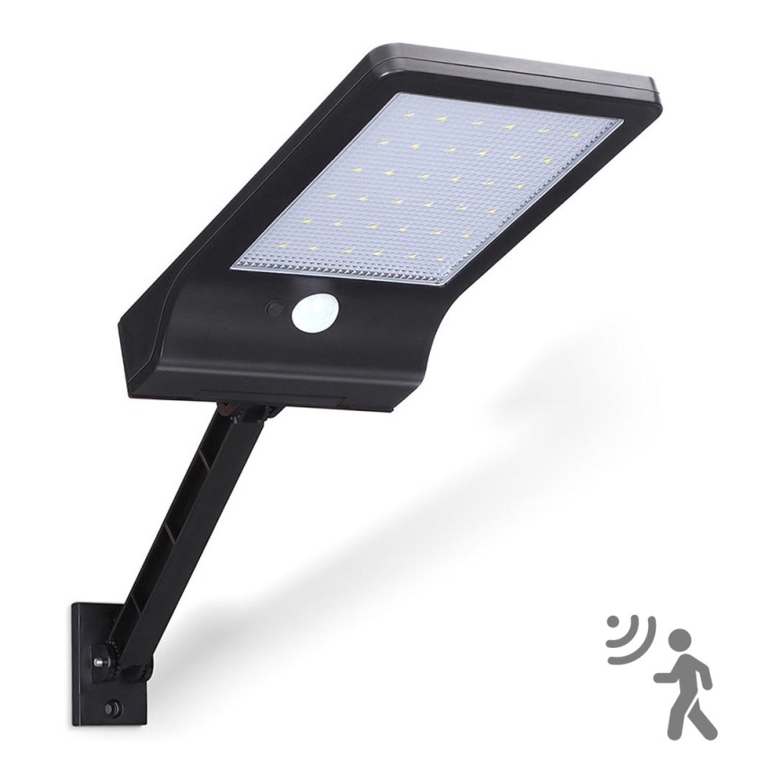 Aigostar - LED Соларна улична лампа със сензор LED/2,3W/5,5V 1800 mAh IP65