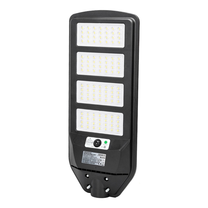 Aigostar - LED Соларна улична лампа със сензор LED/200W/3,2V 12000mAh IP65 6500K + дистанционно управление