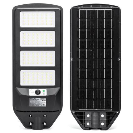 Aigostar - LED Соларна улична лампа със сензор LED/200W/3,2V 12000mAh IP65 6500K + дистанционно управление